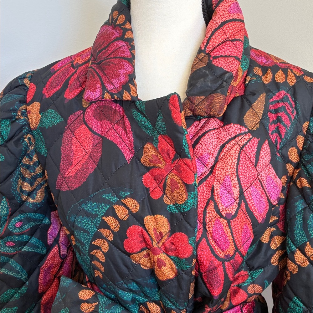 FARM Rio Multicolor Floral Puffer Jacket - Picture 3 of 7